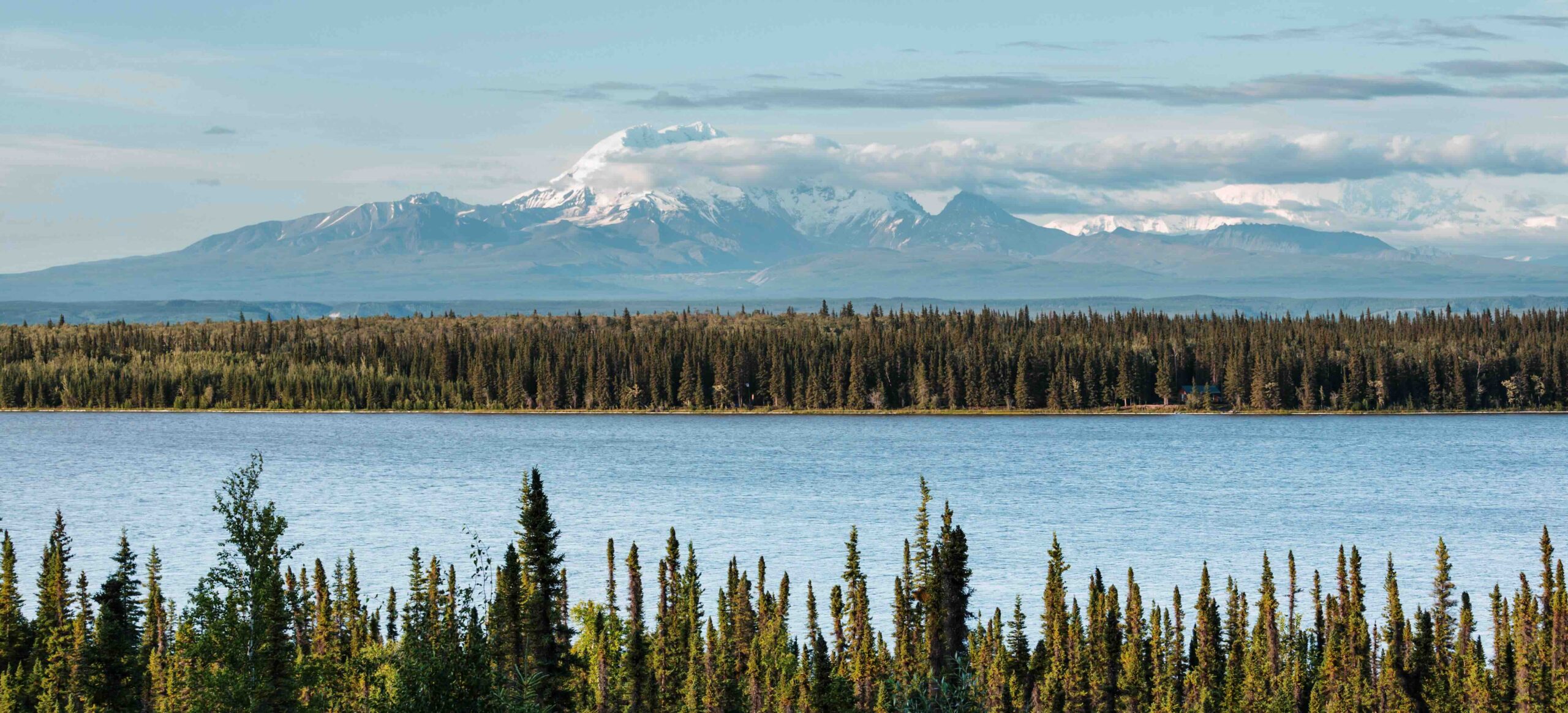 Alaskan Mountain Range - Majestic Landscape by Kwaan Bear